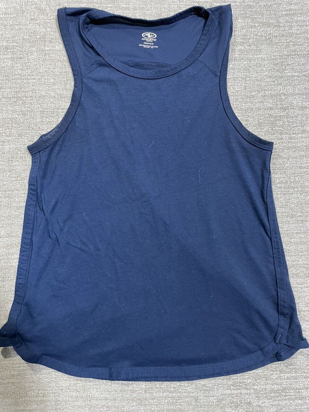 Athletic Works Tank Top Womens XS Blue Sleeveless Gym